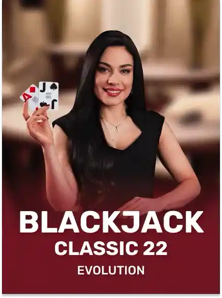 Blackjack Classic 22 game tile